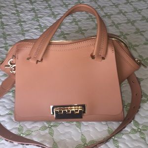 ZAC ZAC POSEN Luggage color leather bag.